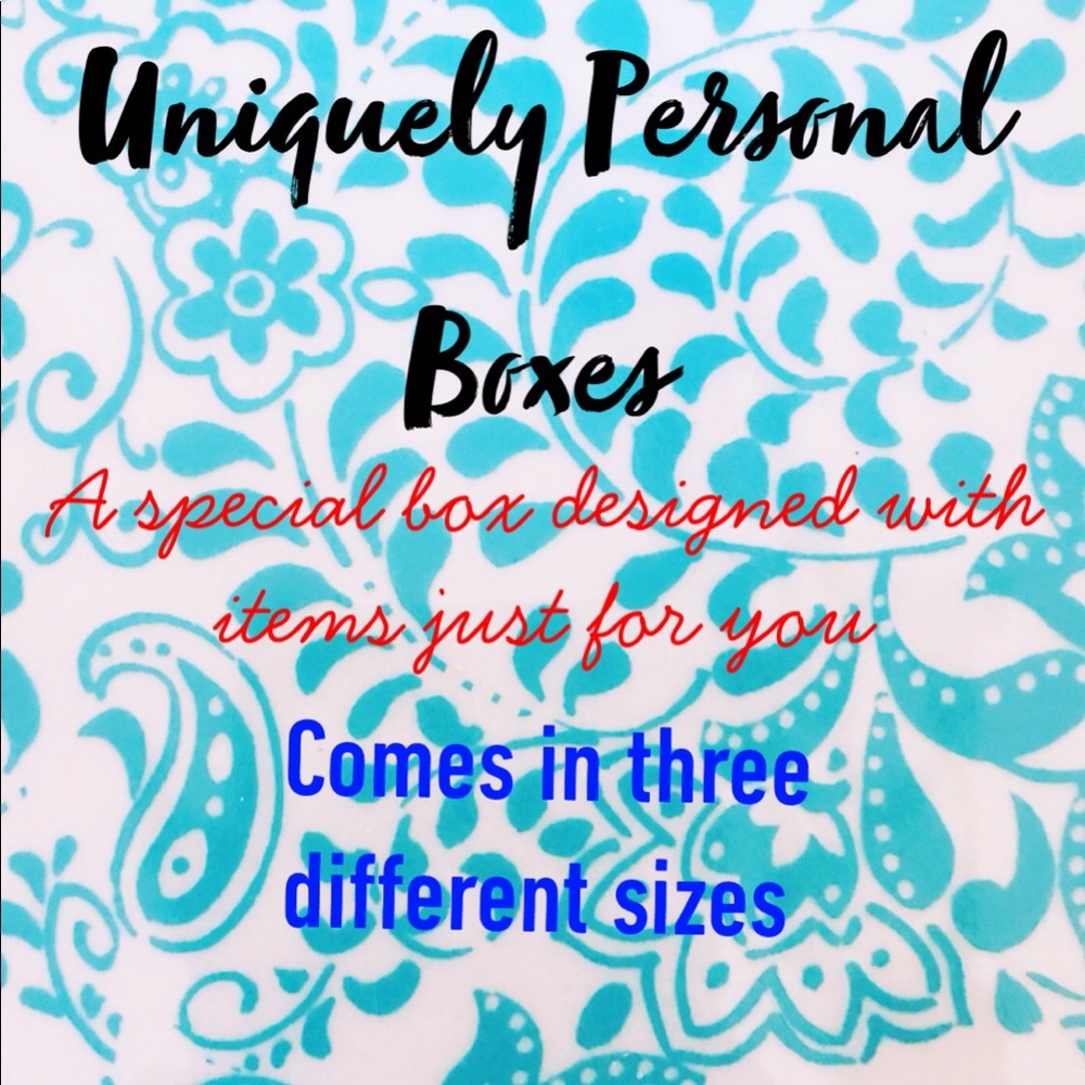 Personalized Box- Large (6-8 items)